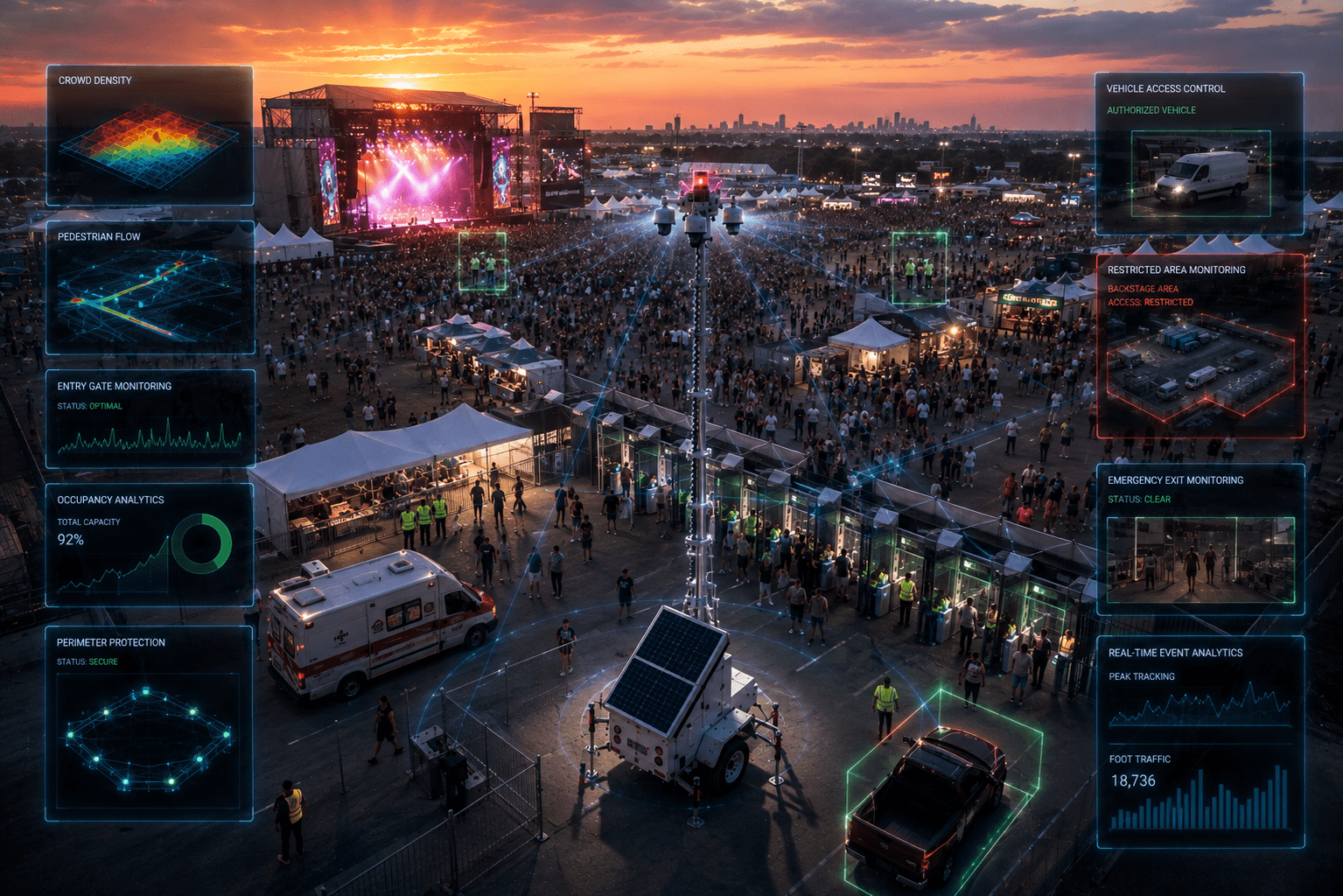 Special events and temporary sites