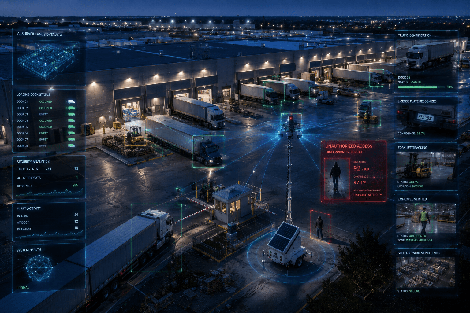 Warehouses and distribution centers
